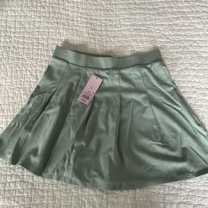 Sea green skirt size small